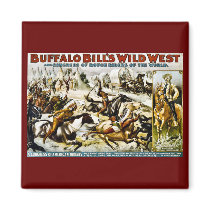 Buffalo Bill Wild West 1899 Refrigerator Magnets