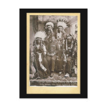 Buffalo Bill's Indians 1890 Postcard