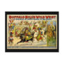 Buffalo Bill's Wild West Cowboys Poster Postcard