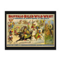 Buffalo Bill's Wild West Cowboys Poster postcards