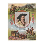 Buffalo Bills Wild West Show 1893 Vintage Ad postcards