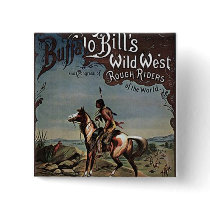 Buffalo Bills Wild West Show Button