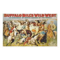 Buffalo Bill's Wild West Show Sticker
