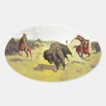 Buffalo Hunt Sticker