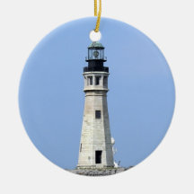 Buffalo Main Lighthouse Christmas Tree Ornament