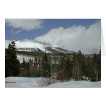 Buffalo Mountain Greeting Card