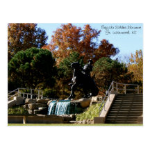 Buffalo Soldier MonumentFt. Leavenwor... Post Card