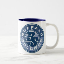 Buffalo Soldiers Lacrosse Mug Design 2