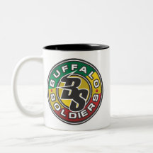 Buffalo Soldiers Lacrosse Rasta Mug