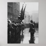 "Buffalo" Soldiers Returning Colours - 1919 Posters