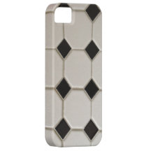 Buffalo Tile 1907 Black and White iPhone 5 Cover