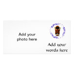 Buffalo with Beef on Weck and Buffalo Wings Personalized Photo Card