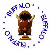 Buffalo with Beef on Weck and Buffalo Wings Cut Out