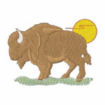 Buffalo with sun embroidered shirts