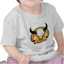 bufflalo skull tees