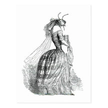 Bug Bustle Postcard