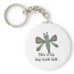 Bug Eyed Look Butterfly keychains