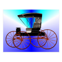 Buggies and Carriages Post Card