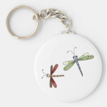 Buggin' You Too · Dragonflies Key Chain