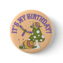 Buggylicious Birthday buttons