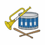 Bugle and Drum Corps embroidered shirts