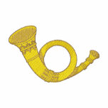 Bugle embroidered shirts