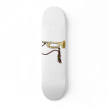 Bugle Horn With Cord Graphic Image Trumpet Design skateboards
