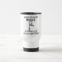 Bugle Nothing Else Matters Coffee Mugs