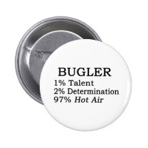 Bugler Hot Air Pin