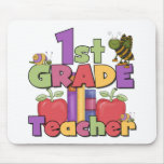 Bugs and Apples 1st Grade mousepads