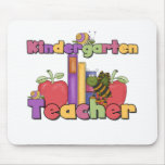 Bugs and Apples Kindergarten Teacher Mouse Pads