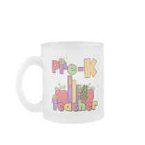 Bugs and Apples Pre-K Teacher Mugs