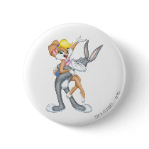 Bugs Bunny and Lola Bunny 2 Pinback Buttons