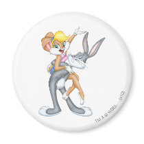 Bugs Bunny and Lola Bunny 2 Refrigerator Magnet