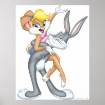 Bugs Bunny and Lola Bunny 2 Poster