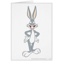 Bugs Bunny Standing Greeting Card