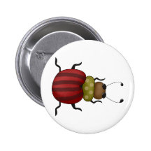 Bugs 'n' Blooms · Beetle Pin
