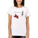 "Bugs" Sad Ant Fitted Babydoll Tee t-shirts
