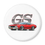 Buick_GS_Red_VW Fridge Magnet