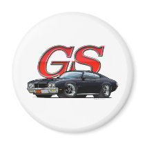 BuickGS_black Fridge Magnets