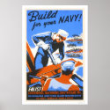 Build for your Navy! posters