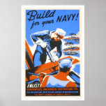 Build for your Navy! posters