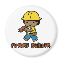 Builder Fridge Magnets