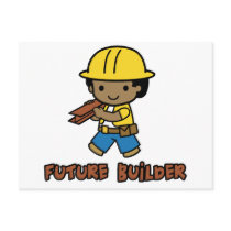 Builder Postcard