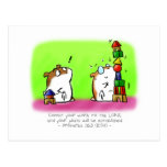 Building Blocks Postcard