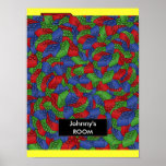 Building blocks Poster For a Kid's Room