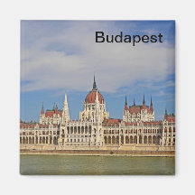 Building of the Budapest parliament, Hungary Refrigerator Magnets
