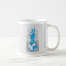 Building Peace Mug Grey