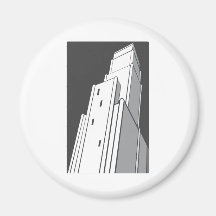 Building Refrigerator Magnet