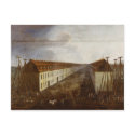 Building works on Friedrichstrasse in Berlin postcards